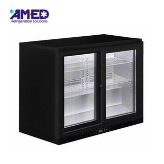 Enfriador de la barra trasera de la puerta de vidrio