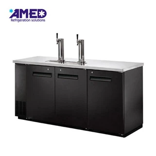 Dispensador comercial de enfriador de cerveza de enfriamiento dinámico